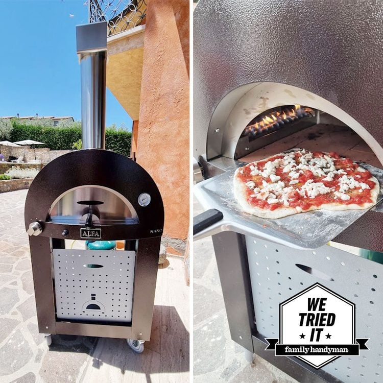 Alfa Nano Woodfired Pizza Oven | Copper