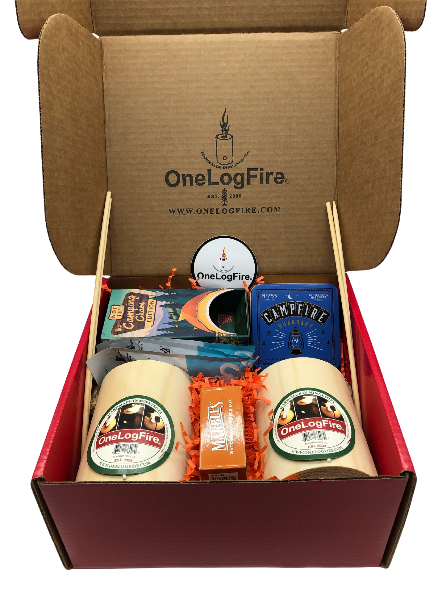 OneLogFire Happy Camper Gift Box Set Free Shipping