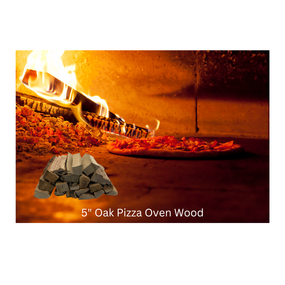 5'' oak pizza oven wood poster