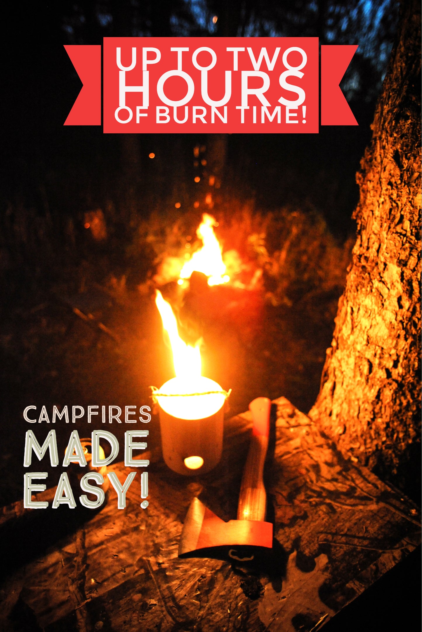 Original OneLogFire Campfire Log - Free Shipping