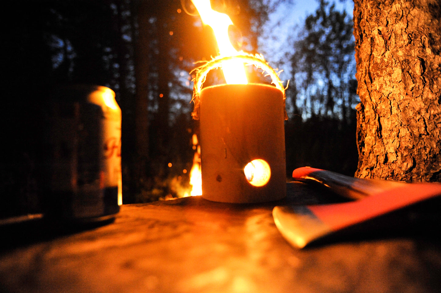 swedish fire log in use