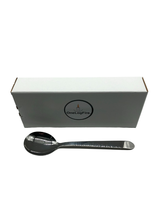 pizza sause spoon with white gift box