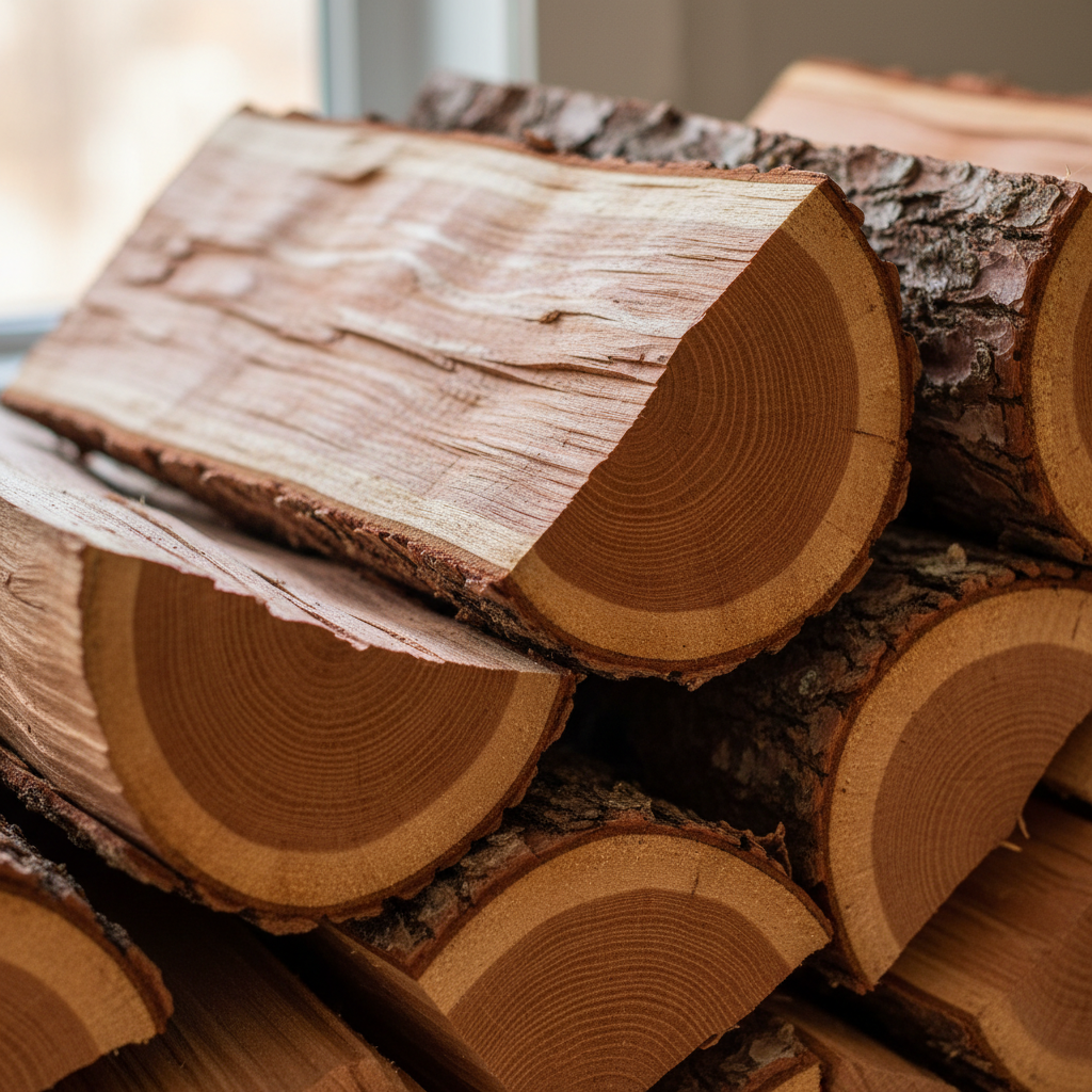 Wild Cherry Wood Grain Detail